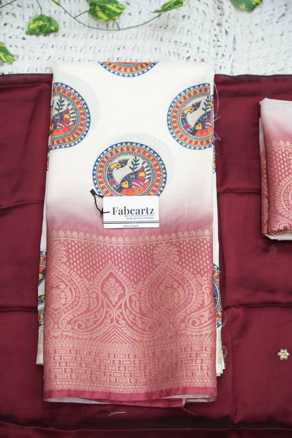 DigitalJacQ South Indian Festival Traditional Half Saree