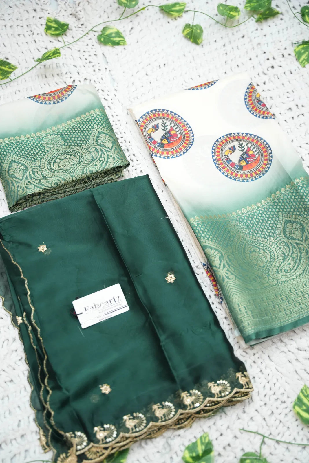 DigitalJacQ South Indian Festival Traditional Half Saree