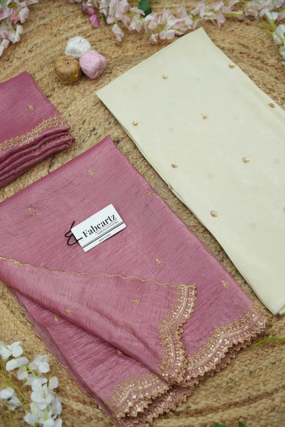 దక్షిణ భారత పండుగ సాంప్రదాయ హాఫ్ చీర (ఛవి) 