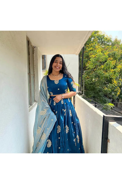Tanshi South Indian Festival Traditional Half Saree