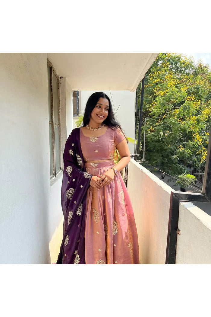 Tanshi South Indian Festival Traditional Half Saree