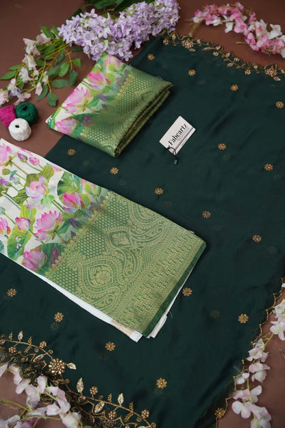 Prisha (My) South Indian Festival Traditional Half Saree