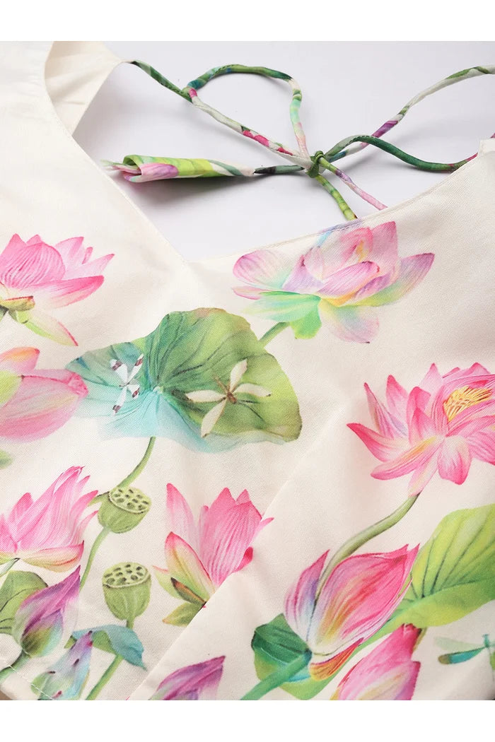 Prisha (My) South Indian Festival Traditional Half Saree