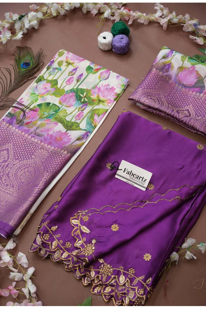 Prisha (My) South Indian Festival Traditional Half Saree