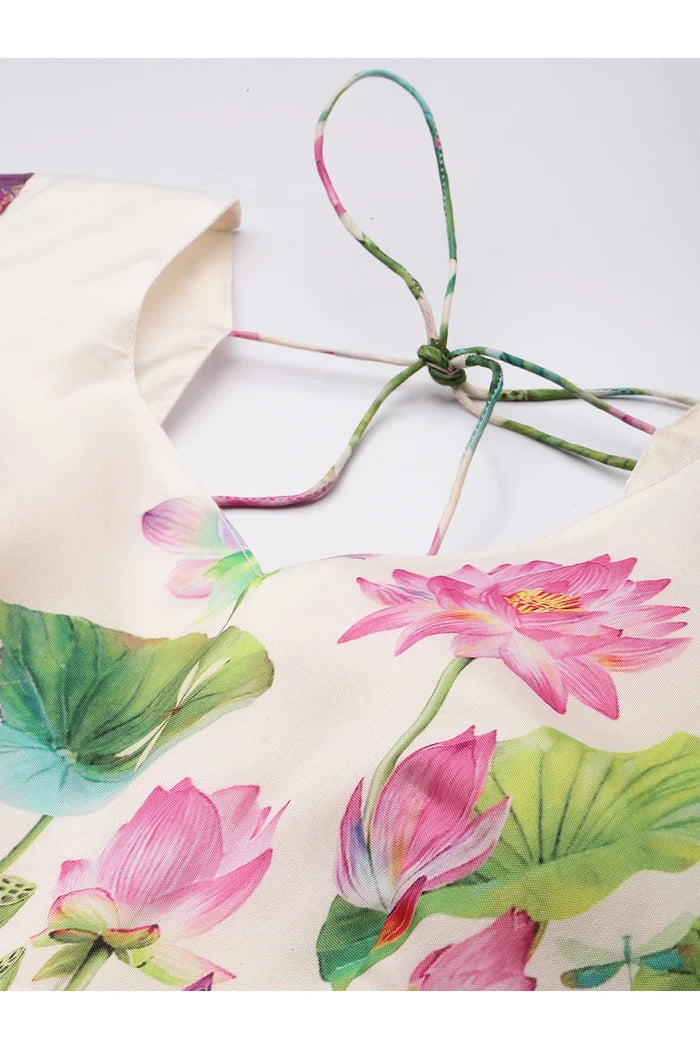 Prisha (My) South Indian Festival Traditional Half Saree