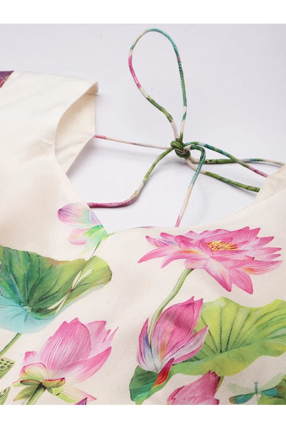 Prisha (My) South Indian Festival Traditional Half Saree