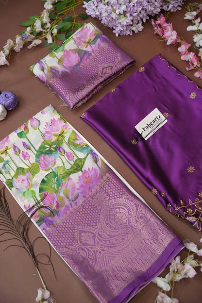 Prisha (My) South Indian Festival Traditional Half Saree