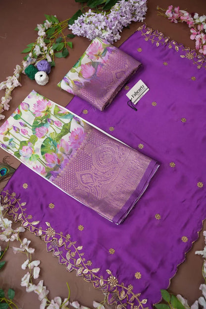 Prisha (My) South Indian Festival Traditional Half Saree