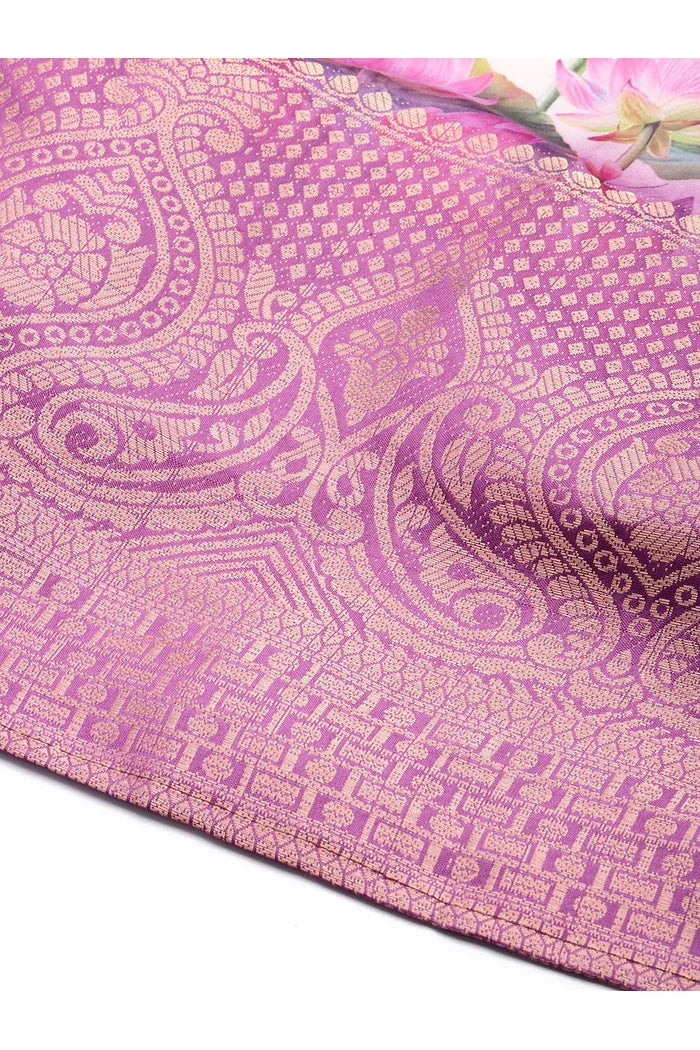 Prisha (My) South Indian Festival Traditional Half Saree