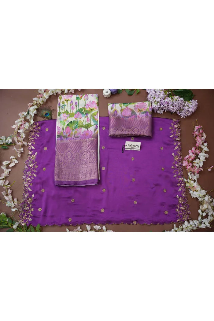 Prisha (My) South Indian Festival Traditional Half Saree