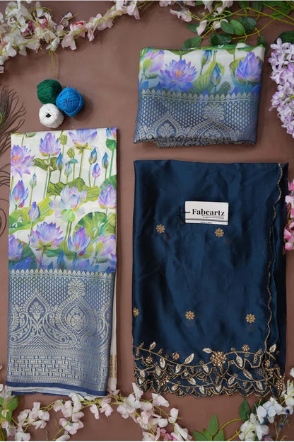 Prisha (My) South Indian Festival Traditional Half Saree