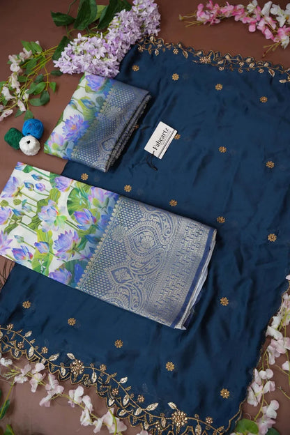 Prisha (My) South Indian Festival Traditional Half Saree