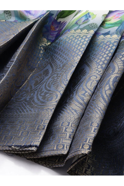 Prisha (My) South Indian Festival Traditional Half Saree