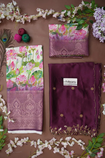 Prisha (My) South Indian Festival Traditional Half Saree