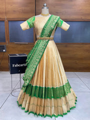 (Harini) Beautifull South Indian Half Saree for women