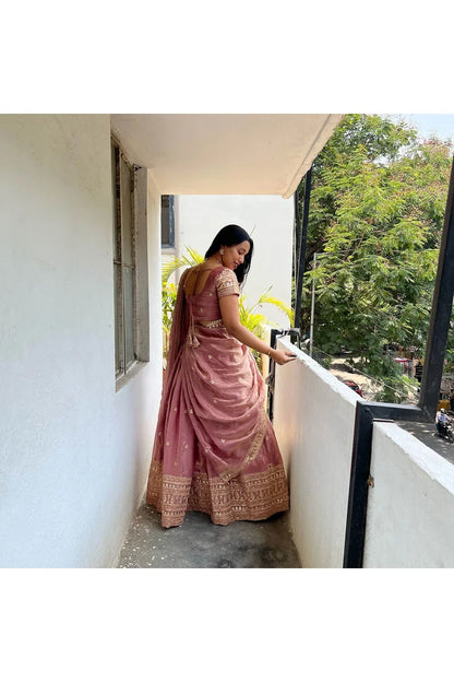 (Mandrikula) South Indian Festival Traditional Half Saree