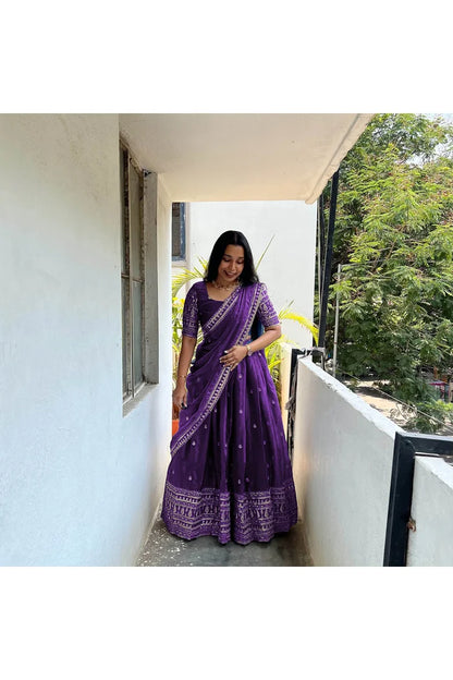 (Mandrikula) South Indian Festival Traditional Half Saree