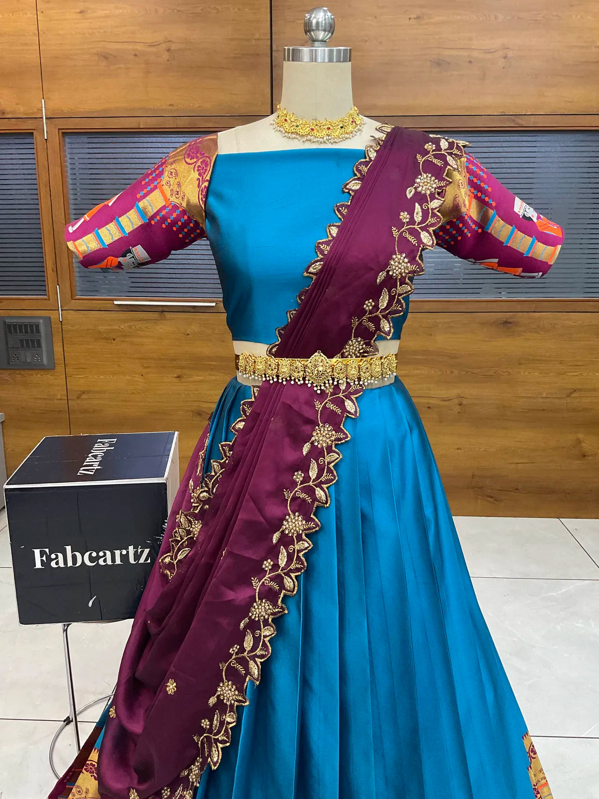 (WeddingRango) Beautifull South Indian Half Saree for women