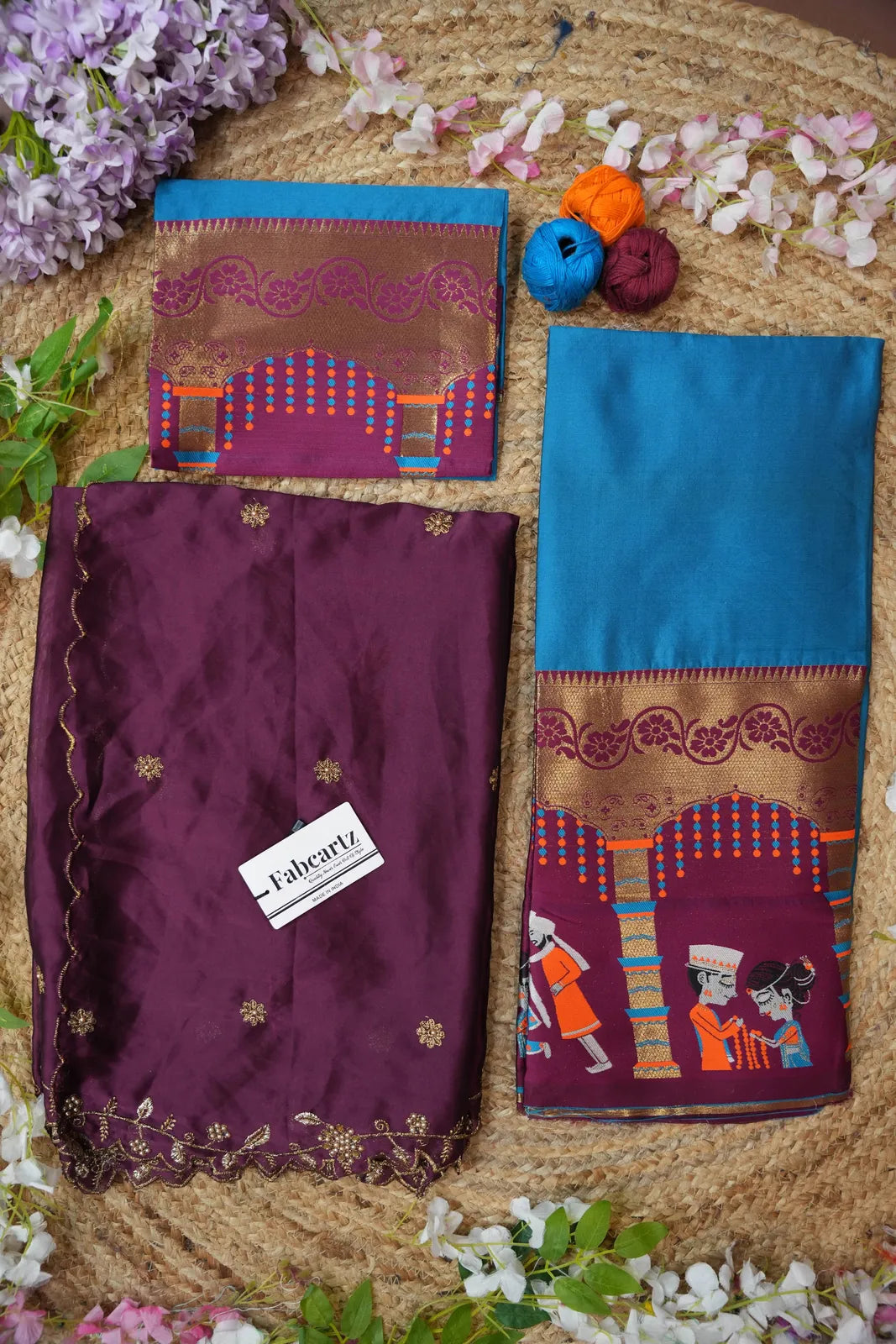 (WeddingRango) Beautifull South Indian Half Saree for women