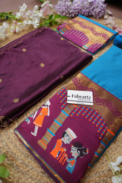 (WeddingRango) Beautifull South Indian Half Saree for women