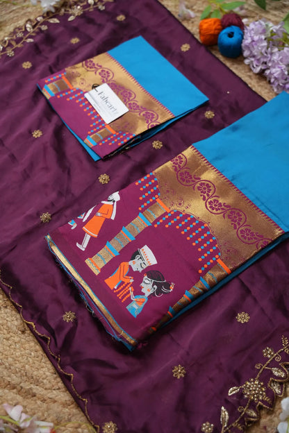 (WeddingRango) Beautifull South Indian Half Saree for women