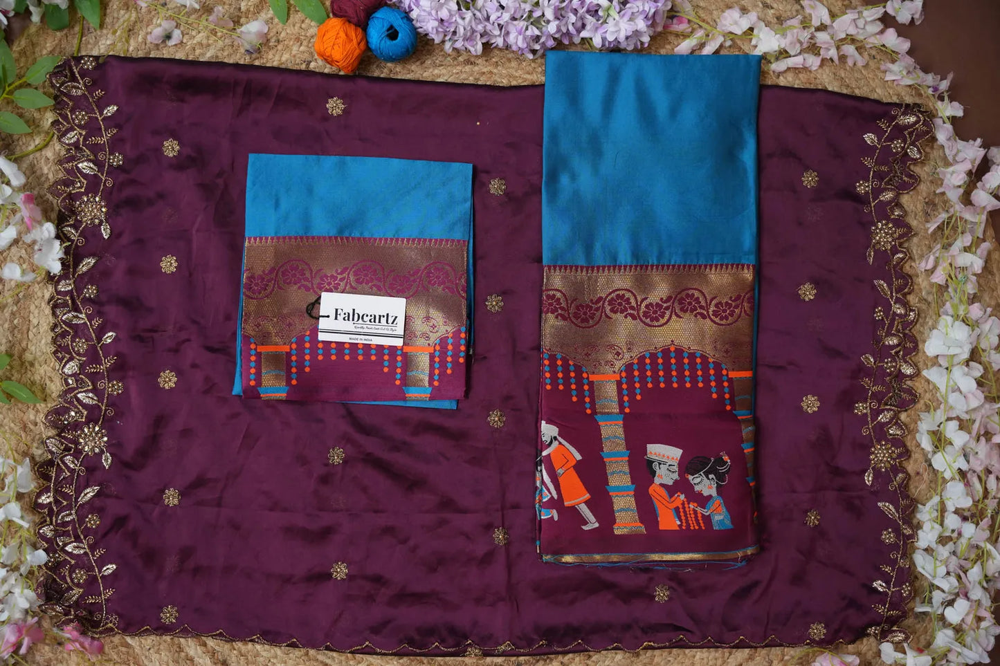 (WeddingRango) Beautifull South Indian Half Saree for women