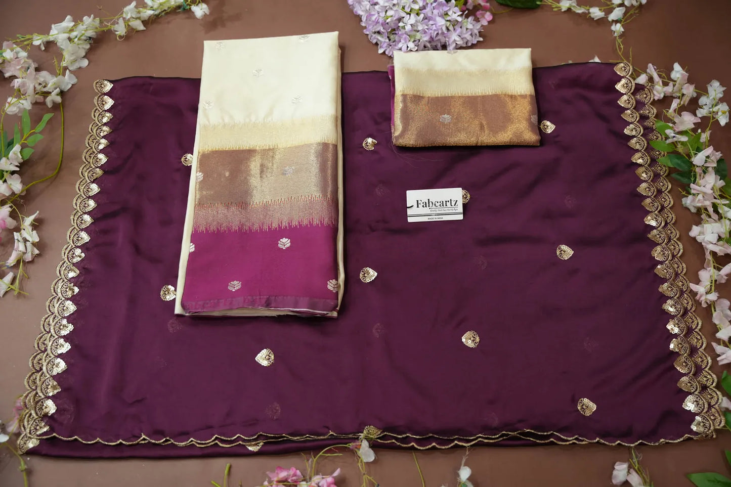 (Adhira) South Indian Festival Traditional Half Saree with Embroidered Blouse & Dupatta