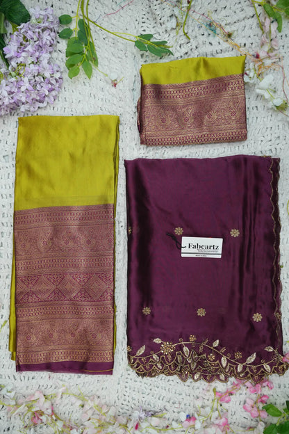 ButtiRango/Aroli South Indian Festival Traditional Half Saree with Blouse & Embroidered Dupatta