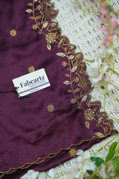 (Udaya) South Indian Festival Traditional Half Saree with Embroidered Blouse & Dupatta