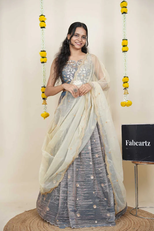 Mithila South Indian Festival Traditional Lehenga Choli (Kv)