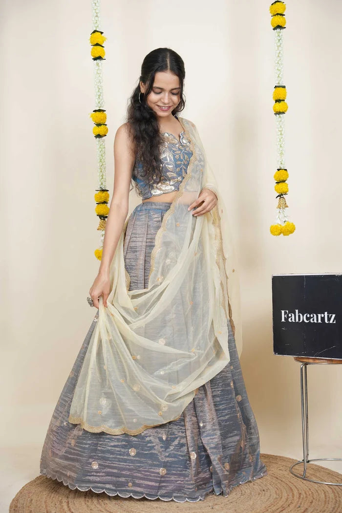 Mithila South Indian Festival Traditional Lehenga Choli (Kv)