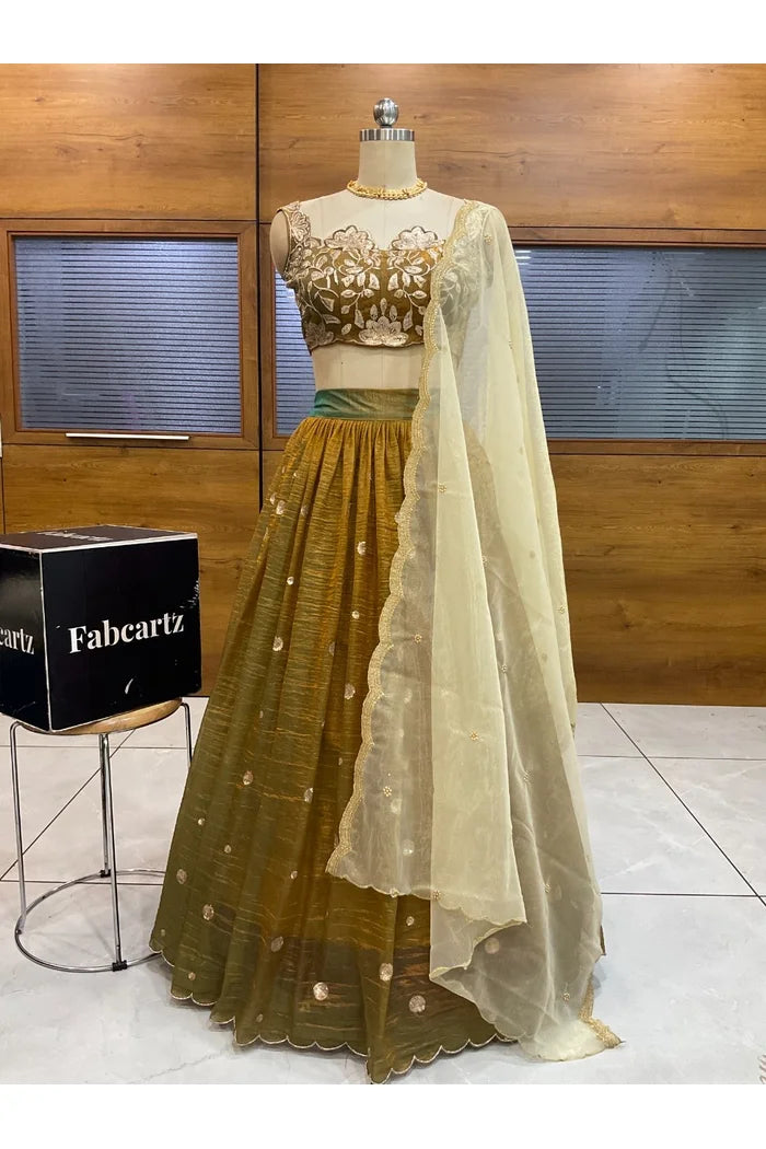 Mithila South Indian Festival Traditional Lehenga Choli