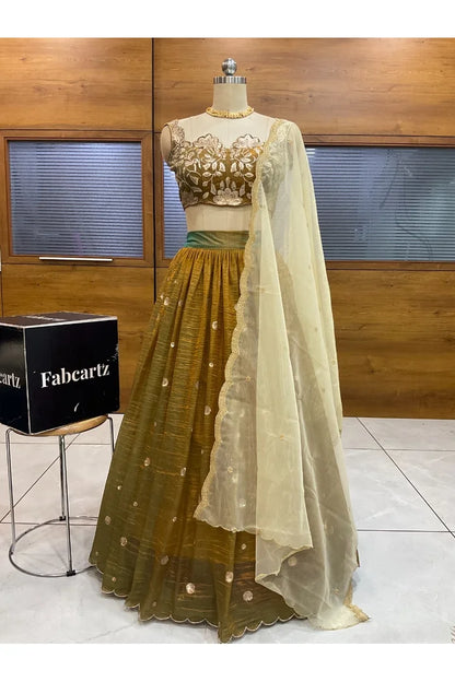 Mithila South Indian Festival Traditional Lehenga Choli