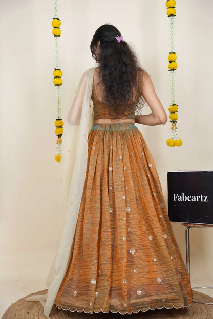 Mithila South Indian Festival Traditional Lehenga Choli (Kv)
