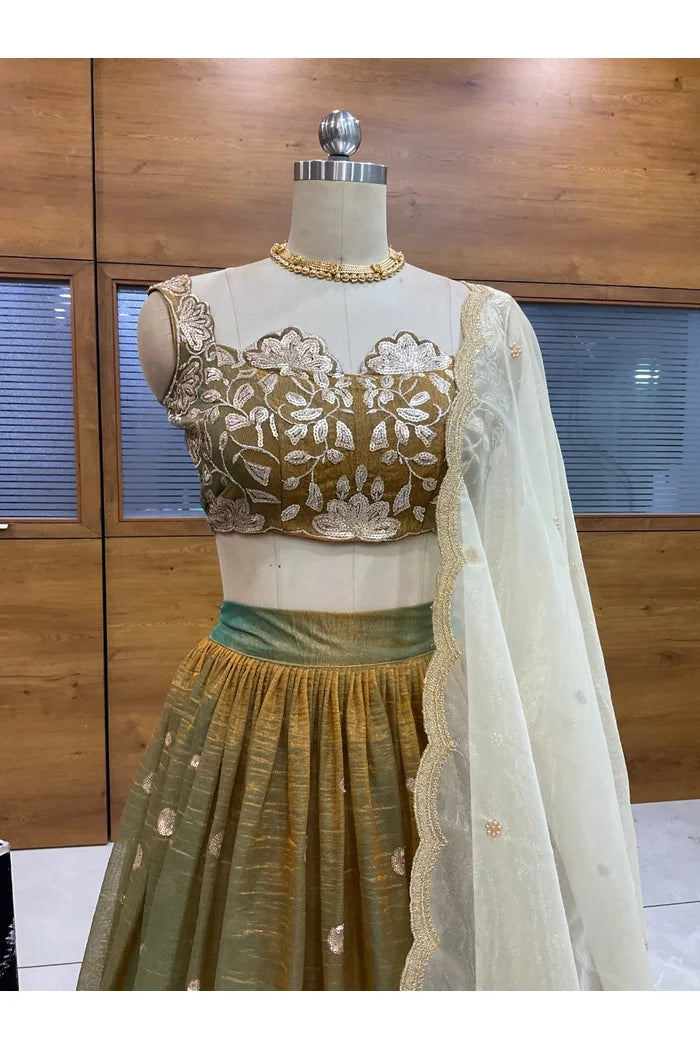 Mithila South Indian Festival Traditional Lehenga Choli