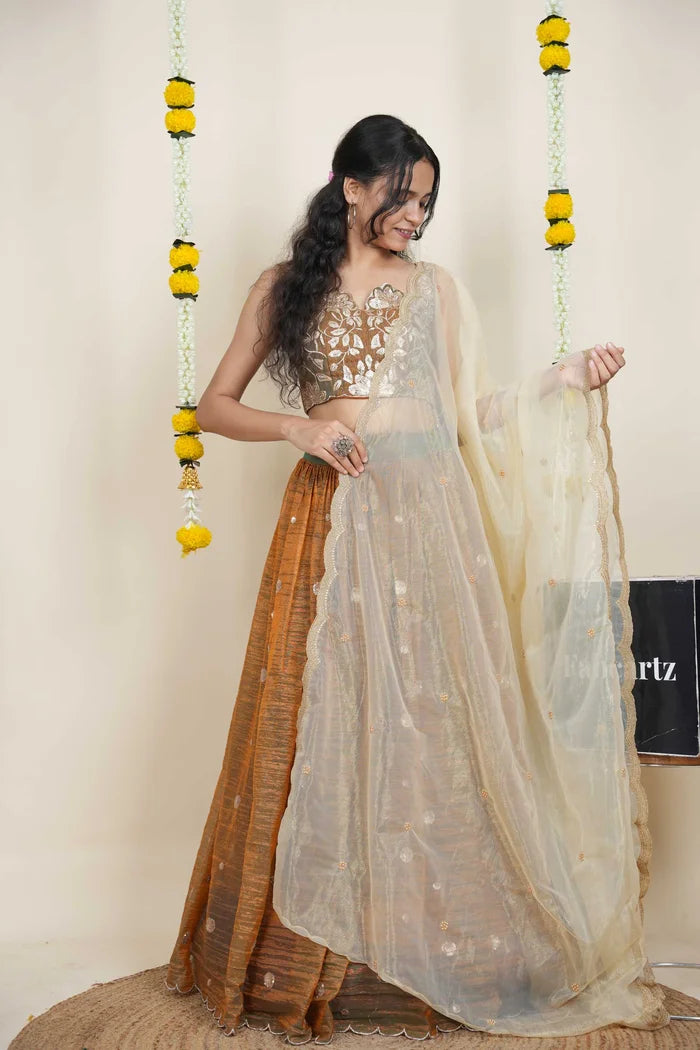 Mithila South Indian Festival Traditional Lehenga Choli (Kv)