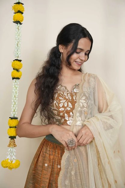 Mithila South Indian Festival Traditional Lehenga Choli (Kv)