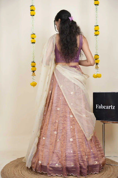 Mithila South Indian Festival Traditional Lehenga Choli (Kv)