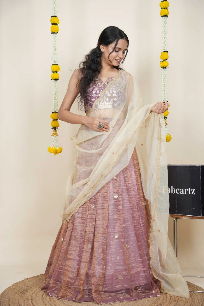 Mithila South Indian Festival Traditional Lehenga Choli (Kv)