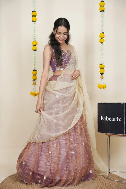 Mithila South Indian Festival Traditional Lehenga Choli (Kv)