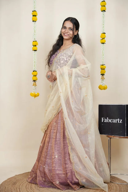 Mithila South Indian Festival Traditional Lehenga Choli (Kv)