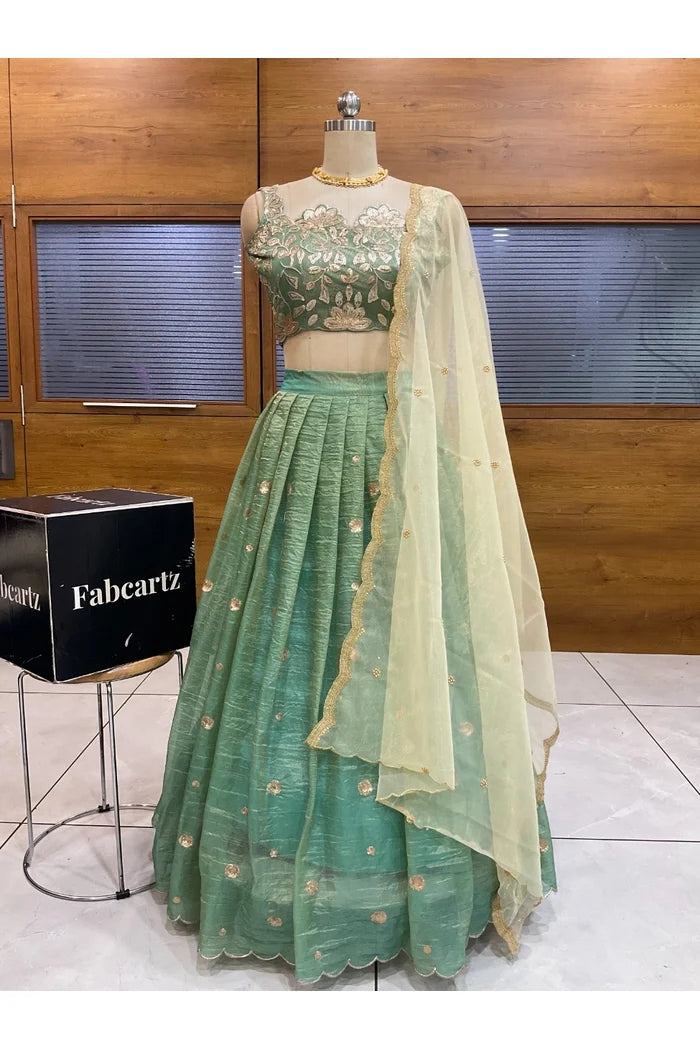 Mithila South Indian Festival Traditional Lehenga Choli
