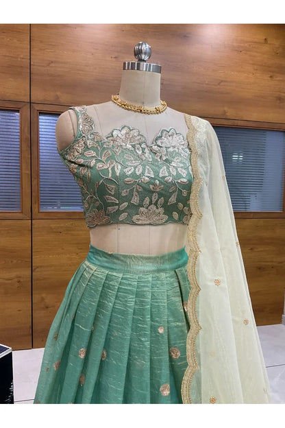Mithila South Indian Festival Traditional Lehenga Choli