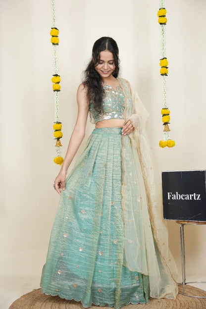 Mithila South Indian Festival Traditional Lehenga Choli (Kv)
