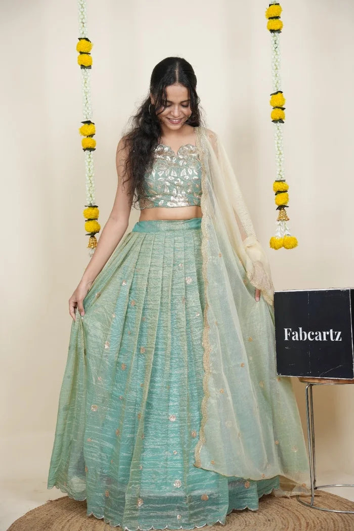 Mithila South Indian Festival Traditional Lehenga Choli (Kv)