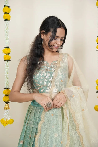Mithila South Indian Festival Traditional Lehenga Choli (Kv)