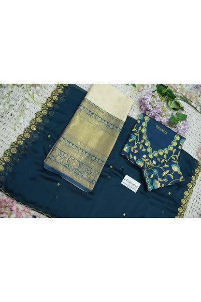 దక్షిణ భారత పండుగ సాంప్రదాయ హాఫ్ చీర (ఛవి) 