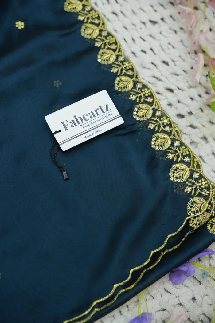 దక్షిణ భారత పండుగ సాంప్రదాయ హాఫ్ చీర (ఛవి) 