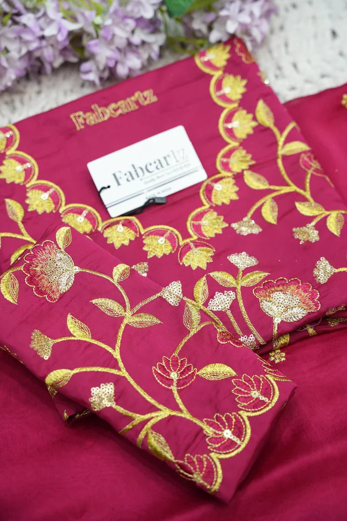 దక్షిణ భారత పండుగ సాంప్రదాయ హాఫ్ చీర (ఛవి) 