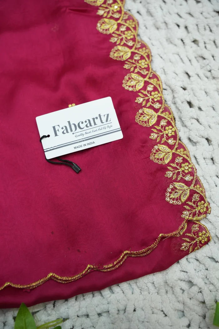 దక్షిణ భారత పండుగ సాంప్రదాయ హాఫ్ చీర (ఛవి) 